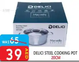 United Hypermarket Delici steel cooking pot offer