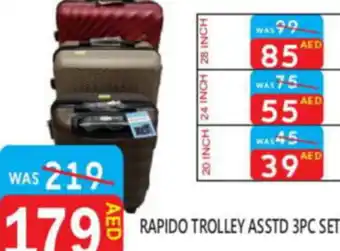 United Hypermarket Rapido trolley asstd offer