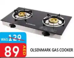 United Hypermarket Olsenmark gas cooker offer