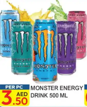 Dream Land Center Monster energy drink offer