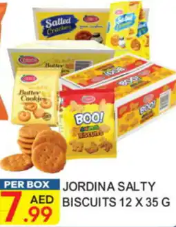 Dream Land Center Jordina salty biscuits offer