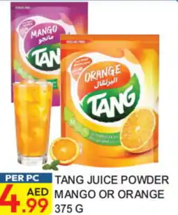 Dream Land Center Tang juice powder mango or orange offer