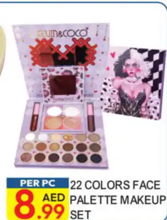 Dream Land Center 22 colors face palette makeup offer