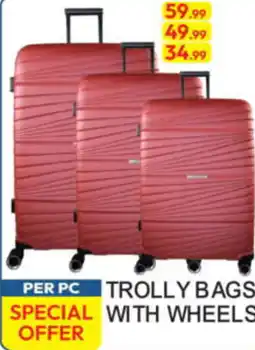 Dream Land Center Trolly bags with wheels offer