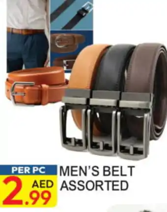 Dream Land Center Men's belt assorted offer