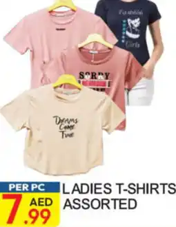 Dream Land Center Ladies t-shirts assorted offer