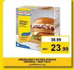 Nesto AMERICANA Chicken Burger offer