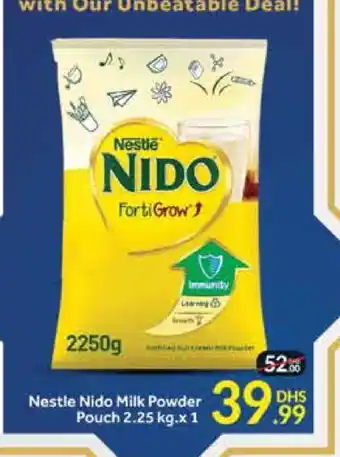 Mango Hypermarket LLC NIDO Milk Powder offer