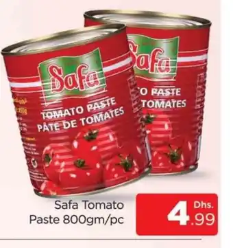 Al Madina SAFA Tomato Paste offer