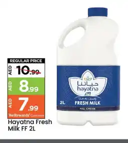 Mark & Save HAYATNA Fresh Milk offer