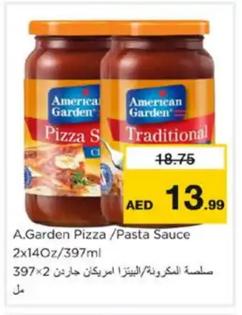 Nesto AMERICAN GARDEN Pizza & Pasta Sauce offer