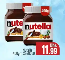 Al Madina NUTELLA Chocolate Spread offer