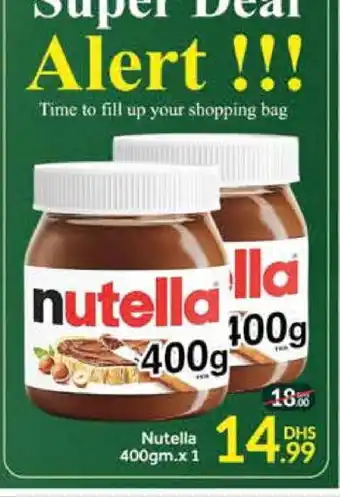 Mango Hypermarket LLC NUTELLA Chocolate Spread offer