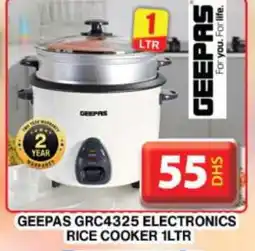 Grand Hyper Market GEEPAS Rice Cooker offer