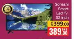 Mango Hypermarket LLC SONASHI Smart TV offer