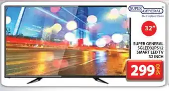 Grand Hyper Market SUPER GENERAL Smart TV offer