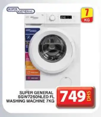 Grand Hyper Market SUPER GENERAL Washer / Dryer offer