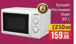 Mango Hypermarket LLC SONASHI Microwave Oven offer