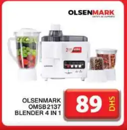 Grand Hyper Market OLSENMARK Mixer / Grinder offer