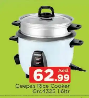 Al Madina GEEPAS Rice Cooker offer