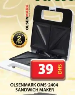 Grand Hyper Market OLSENMARK Sandwich Maker offer