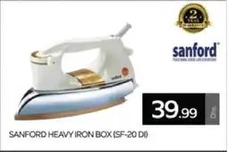 Al Madina SANFORD Ironbox offer