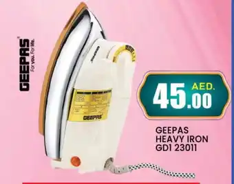 Al Madina GEEPAS Ironbox offer