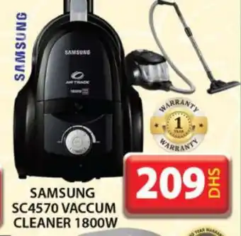 Grand Hyper Market SAMSUNG Vacuum Cleaner offer