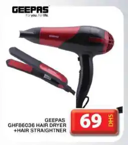 Grand Hyper Market GEEPAS Hair Appliances offer