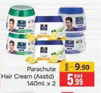 Mango Hypermarket LLC PARACHUTE Hair Cream offer