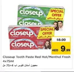 Nesto CLOSE UP Toothpaste offer