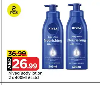 Mark & Save Nivea Body Lotion & Cream offer