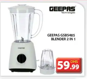 Grand Hyper Market GEEPAS Mixer / Grinder offer