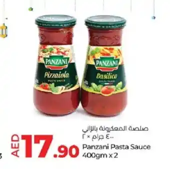 Lulu Hypermarket PANZANI Pizza & Pasta Sauce offer