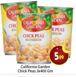 Bigmart CALIFORNIA GARDEN Chick Peas offer