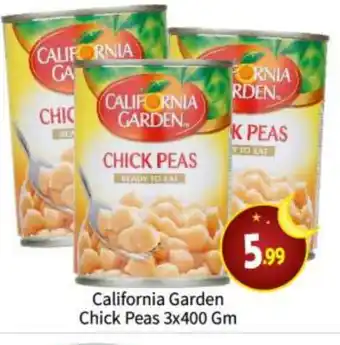 Bigmart CALIFORNIA GARDEN Chick Peas offer