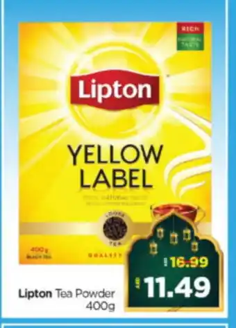 Al Madina Hypermarket Lipton Tea Powder offer