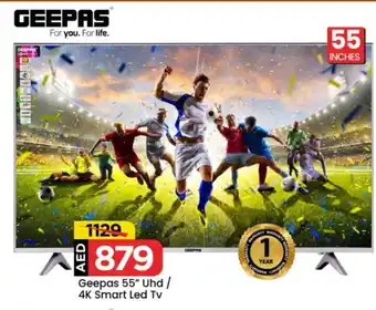 Mark & Save GEEPAS Smart TV offer