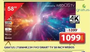 Grand Hyper Market GRATUS Smart TV offer