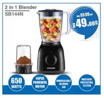 Kenz Hypermarket SONASHI Mixer / Grinder offer