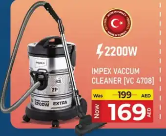 Kenz Hypermarket IMPEX Vacuum Cleaner offer