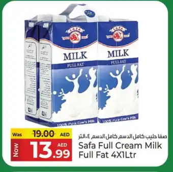 Kenz Hypermarket SAFA Full Cream Milk offer