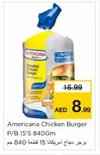 Nesto AMERICANA Chicken Burger offer