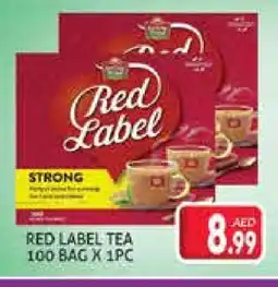 Palm Centre RED LABEL Tea Bags offer