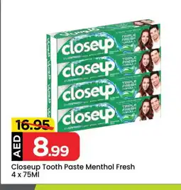 Mark & Save CLOSE UP Toothpaste offer