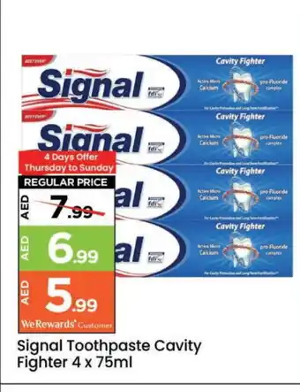 Mark & Save SIGNAL Toothpaste offer