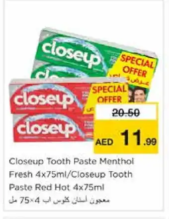 Nesto CLOSE UP Toothpaste offer