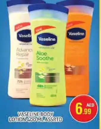 Palm Centre VASELINE Body Lotion & Cream offer