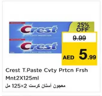 Nesto CREST Toothpaste offer