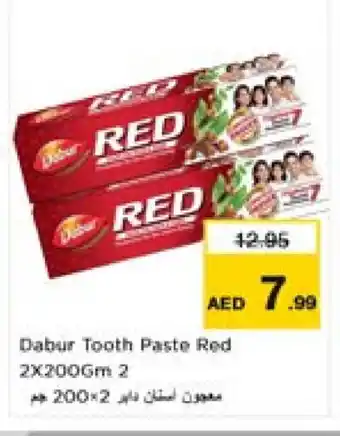 Nesto DABUR RED Toothpaste offer